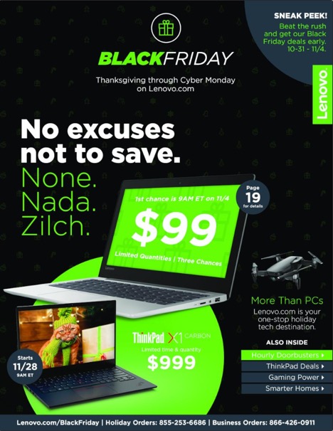 black friday campaign example